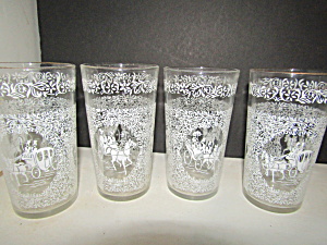 Vintage Colonial Victorian Carriage Tumbler Set (Image1)