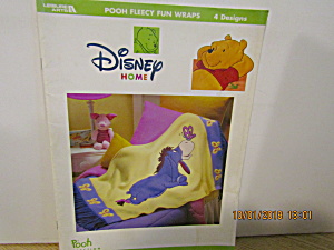 Leisure Arts Disney Home Pooh Fleecy Wraps #1992 (Image1)