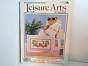 Vintage Leisure Arts The Magazine August 1988 (Image1)