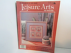 Vintage Leisure Arts The Magazine October 1988 (Image1)