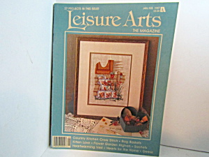 Vintage Leisure Arts The Magazine Jan/Feb 1987 (Image1)