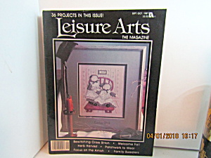 Vintage Leisure Arts The Magazine Sept/Oct 1987 (Image1)