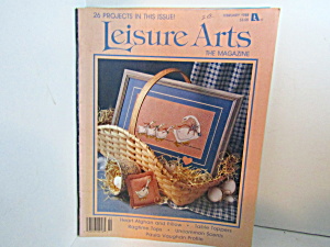 Vintage Leisure Arts The Magazine February 1988 (Image1)