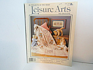 Vintage Leisure Arts The Magazine April 1988 (Image1)