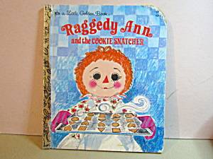 Golden Book Raggedy Ann And The Cookie Snatcher