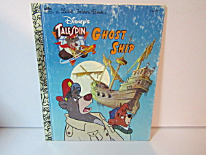 Little Golden Book Disney's Talespin Ghost Ship
