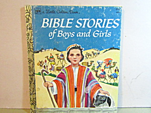 Little Golden Book Bible Stories Of Boys And Girls
