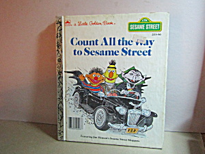 Golden Book Count All The Way To Sesame Street 203-56