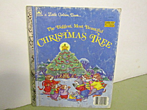 Golden Book The Biggest,most Beautiful Christmas Tree