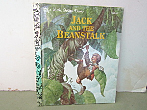 Vintage Little Golden Book Jack and the Beanstalk (Image1)