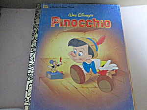  Little Golden Book Walt Disney's Pinocchio #104-69 (Image1)