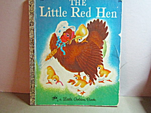 Vintage Little Golden Book  The Little Red Hen (Image1)