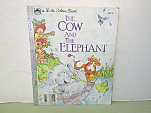  Little Golden Book The Cow And The Elephant (Image1)