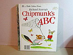 Golder Book Richard Scarry's Chipmunk's A B C  (Image1)