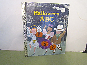 Vintage Little Golden Book Halloween ABC  (Image1)