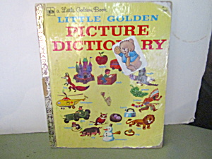Little Golden Book Picture Dictionary 25th Printing (Image1)