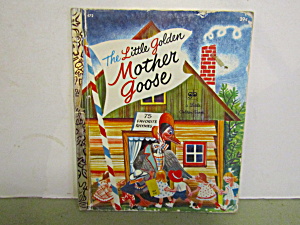 Vintage The Little Golden Mother Goose 10th Printing
