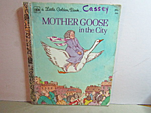  Little Golden Book Mother Goose In The City (Image1)