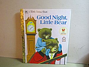 Vintage Little Golden Book Good Night Little Bear