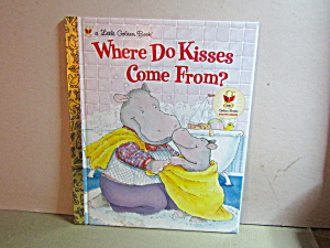 Vintage Little Golden Book Where Do Kisses Come From  (Image1)