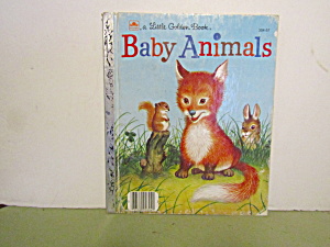 Vintage Little Golden Book Baby Animals (Image1)