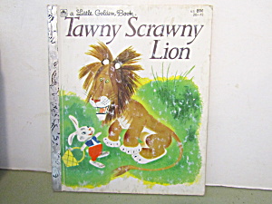 Little Golden Book Tawny Scrawny Lion 1980