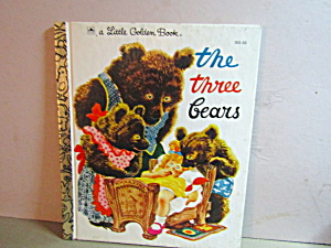 Vintage Little Golden Book The Three Bears