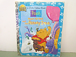 Vintage Golden Book Winnie The Pooh And Honey Tree (Image1)