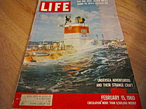 Vintage Life Magazine Feb 15,1960