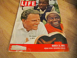 Vintage Life Magazine March 21,1960 (Image1)