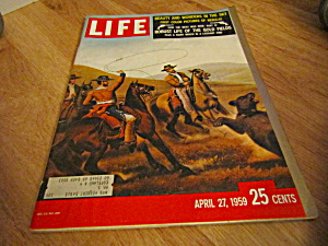 Vintage Life Magazine April 27,1959 (Image1)