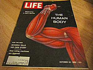 Vintage Life Magazine October 26,1962