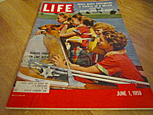 Vintage Life Magazine June 1,1959