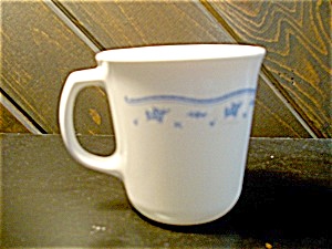 Vintage Corelle Morning Blue Coffee Cup (Image1)