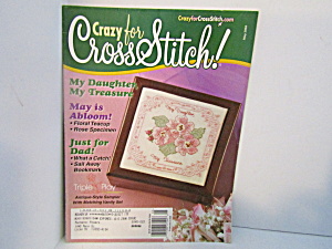 Vintage Magazine Crazy For Cross Stitch May 2004 (Image1)