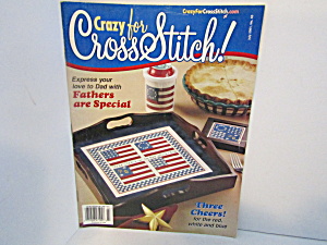 Vintage Magazine Crazy For Cross Stitch July  2001 (Image1)