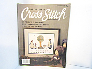 VintageMagazine For The Love Cross Stitch Sept. 1988 (Image1)
