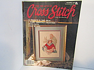 VintageMagazine For The Love Cross Stitch Nov. 1989 (Image1)
