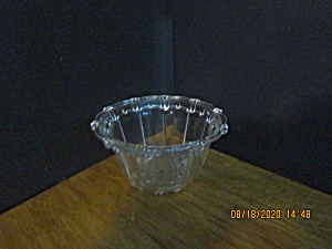 Vintage Kig Indonesia Glass Nut Bowl
