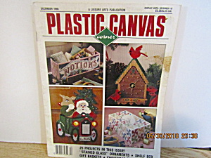 Vintage Magazine Plastic Canvas Dec 1990 (Image1)