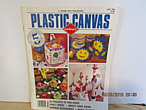 Vintage Magazine Plastic Canvas July 1994 (Image1)
