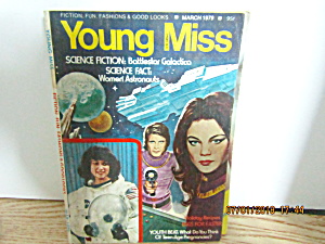 Vintage Magazine Young Miss March 1979