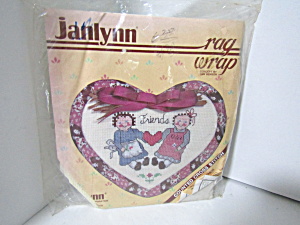 Janlynn Rag Wrap Counted Cross Stitch Kit Friends