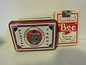 Vintage Turning Stone Bee Casino Playing Cards (Image1)