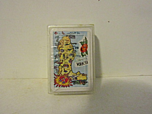 Vintage Florida Souvenir Mini Card Deck (Image1)
