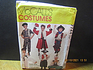 McCall's Costume Tough Guys Pattern #P7744 (Image1)
