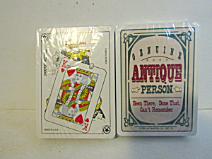  Genuine Antique Person Playing Card Set (Image1)