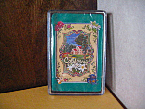 Vintage Souvenir Califorina Playing Card Deck (Image1)