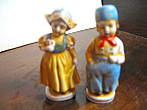 Vintage Mini Holland Dutch Boy & Girl Figurines (Image1)
