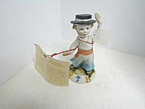 Vintage Porcelain Children Of Capodimonte Figurine #10 (Image1)